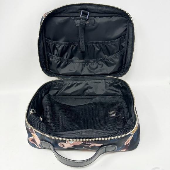 Kate Spade Large Floral Travel Cosmetic Case Bag - Picture 10 of 10